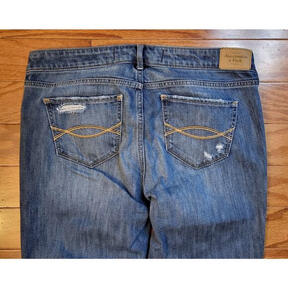 Abercrombie & Fitch Skinny Ankle jeans Blue Women’s Sz 29/31.5 - Picture 4 of 16